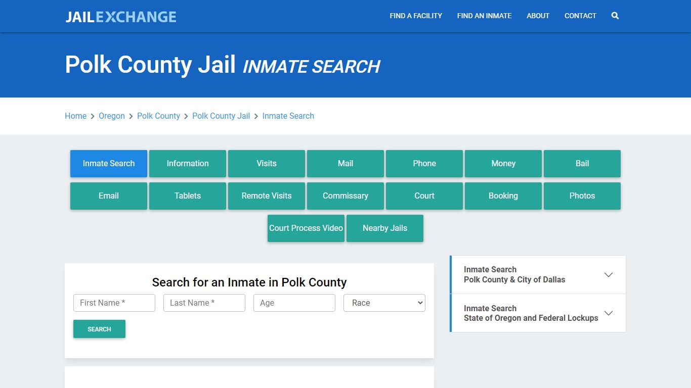 Polk County Jail, OR Inmate Search: Roster & Mugshots